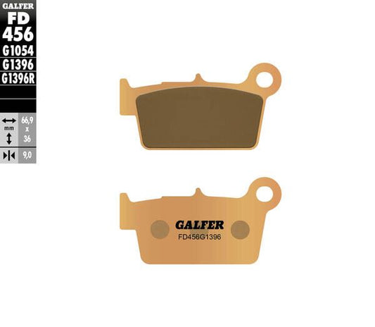 GALFER Brake Pad Off-Road Sintered Metal FD456G1396