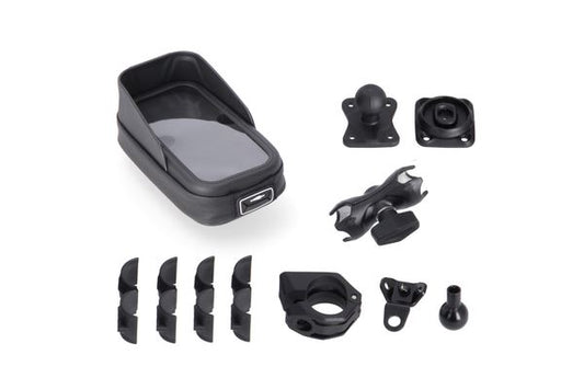 SW MOTECH Universal GPS mount kit with Phone Case GPS.00.308.35100