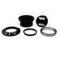 BLACK BEARING Headset UP EC_F 49MM_P 1-1/2 Black HE-EC-49