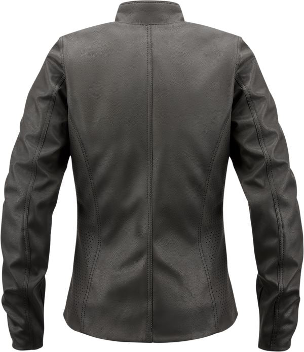 ICON Women's Tuscadero2™ Motorcycle Jacket Black 2023 Model