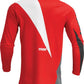THOR Sector Edge MX Motorcross Jersey Red/White 2023 Model