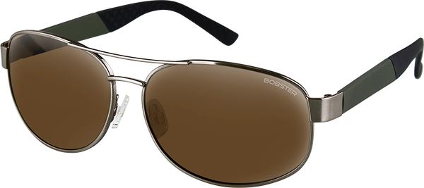 BOBSTER Commander Brown, Gray Sunglasses BCOM102HD