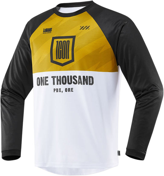 ICON Status Jersey Black/White/Yellow 2023 Model