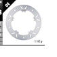 GALFER Brake Rotor Solid-Mount Round One Piece (Fixed) DF823PV