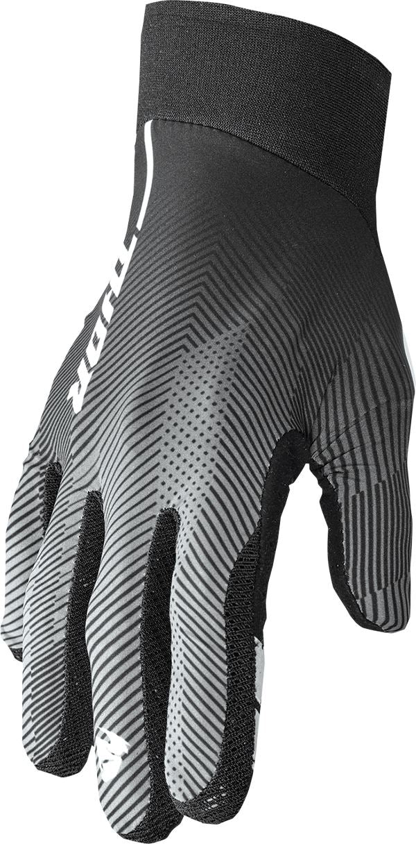 THOR Agile Tech MX Motorcross Gloves White/Black 2023 Model