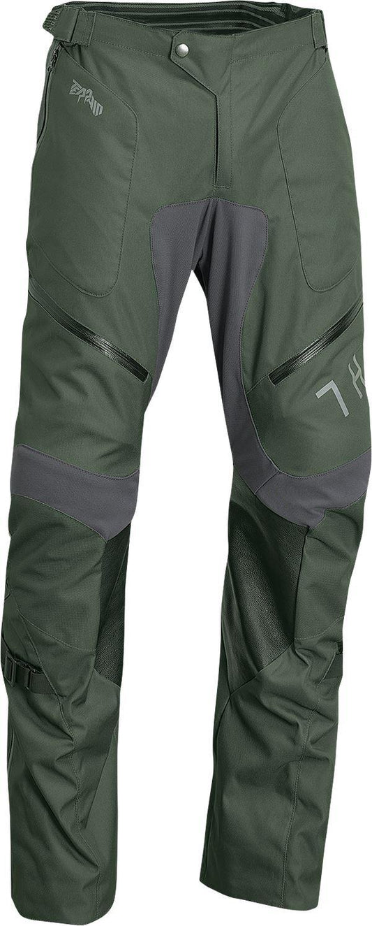 THOR Terrain Out-of-the-Boot MX Motorcross Pants Green 2023 Model