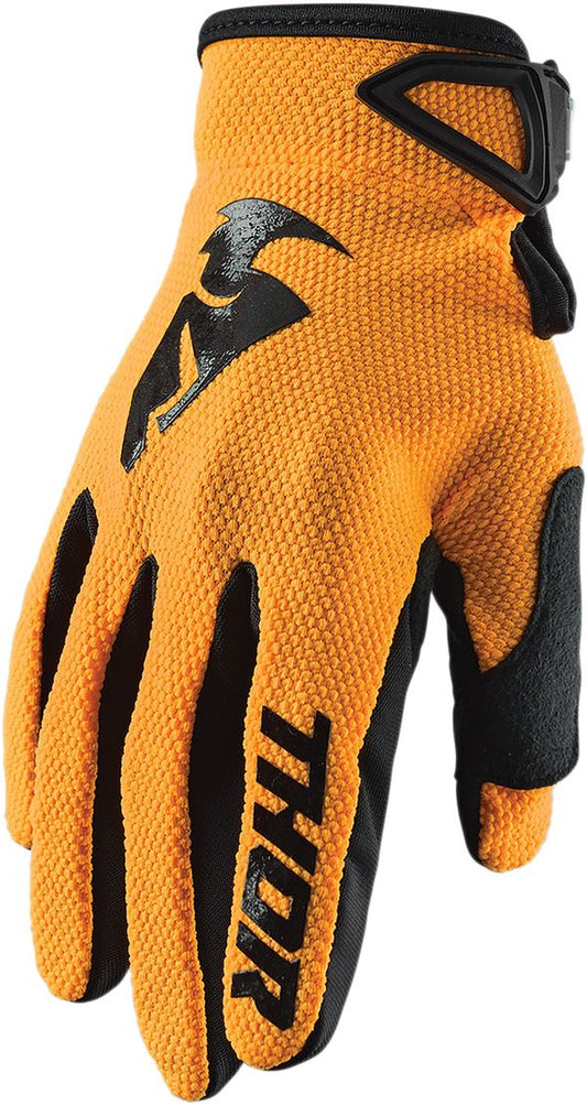 THOR Sector MX Motorcross Gloves Orange 2023 Model