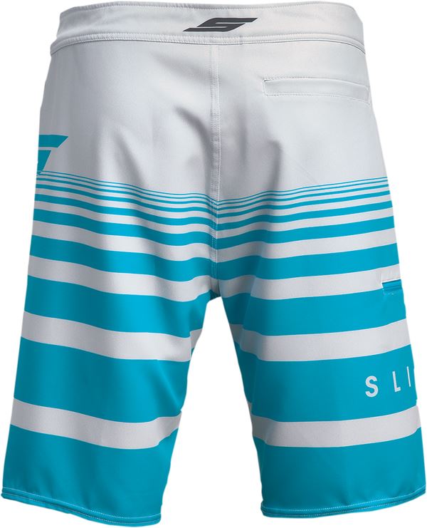 SLIPPERY Watersports Glide Board Shorts Gray/Aqua