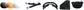 BOBSTER Raptor II Wrap Around Design Black Sunglasses BRA201