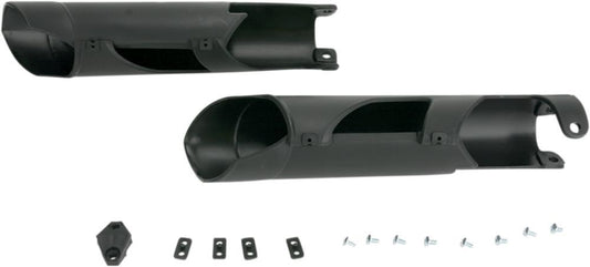 UFO FORK SLIDER PROTECTORS KTM SX/SX-F/EXC BLACK KT04002-001