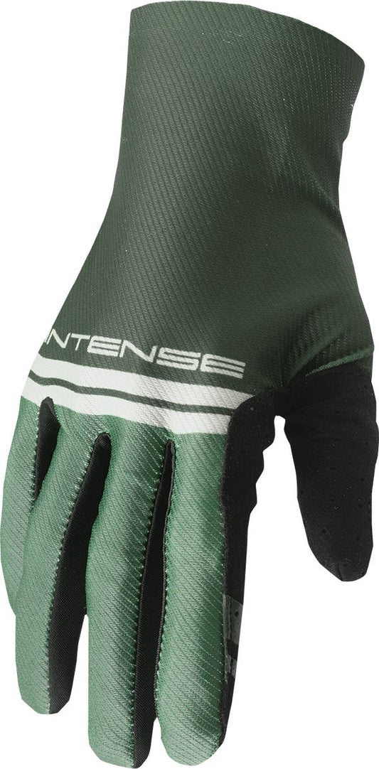 THOR Intense Assist Censis MTB Gloves Black/Forest Green 2023 Model