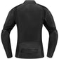 ICON Women's Overlord™ Motorcycle Jacket Black 2023 Model