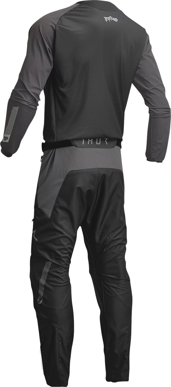 THOR Terrain MX Motorcross Jersey Black/Charcoal 2023 Model