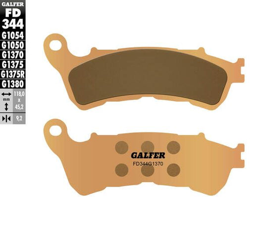 GALFER Brake Pad Street Sintered Metal FD344G1370