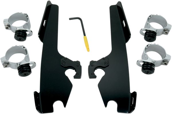 MEMPHIS SHADES Trigger Lock Windshield Mounting Kit Complete Adjustable Angle MEB8968