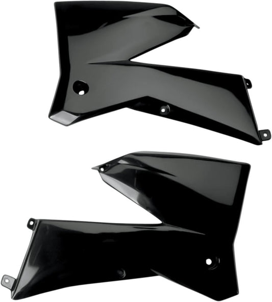 UFO RADIATOR COVERS KTM SX/SX-F/EXC BLACK KT03084-001