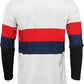 THOR Hallman Differ Draft MX Motorcross Jersey Navy/Red/White 2023 Model