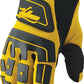 THOR Hallman Digit MX Motorcross Gloves Yellow/Black 2023 Model