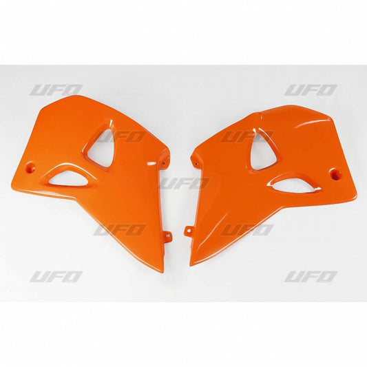 UFO RADIATOR COVERS KTM EXC/SX (96-99) ORANGE KT03044-127