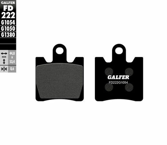 GALFER Brake Pad Semi-Sintered Metal FD222G1054