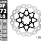 GALFER Brake Rotor Solid-Mount One Piece (Fixed) DF472FLQ