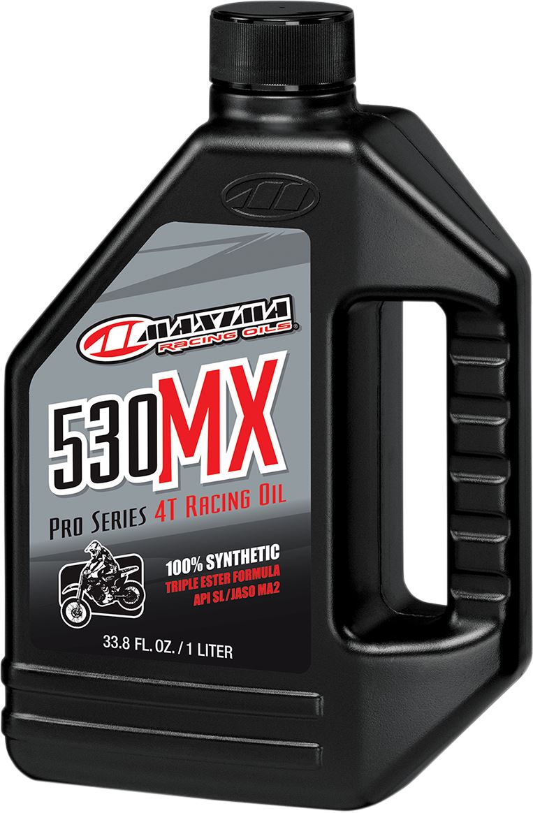 Maxima Engine Oil 4-Stroke 5w30 1 Litre 33.8 Fl. Oz. Amber