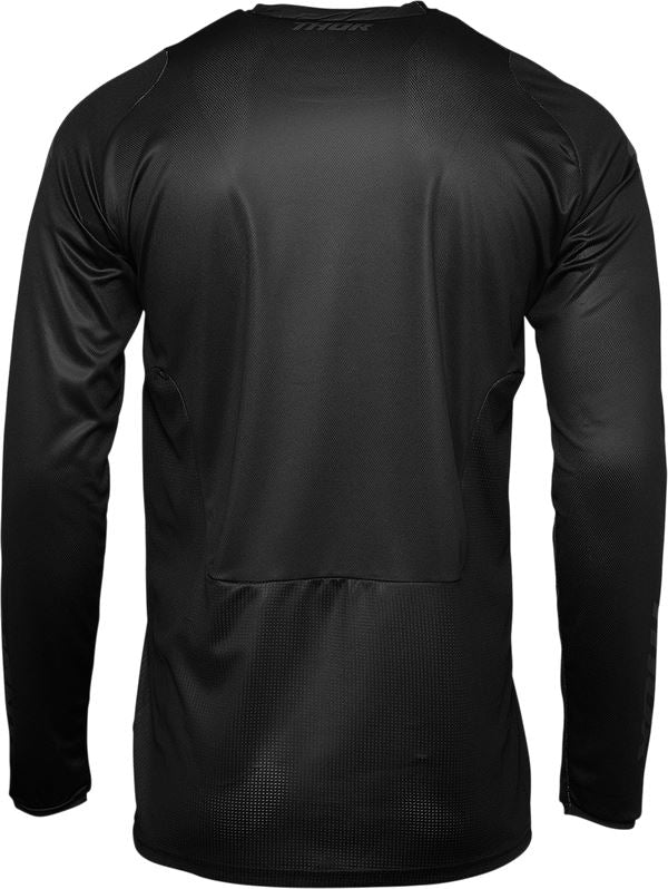 THOR Pulse Blackout MX Motorcross Jersey Black 2023 Model