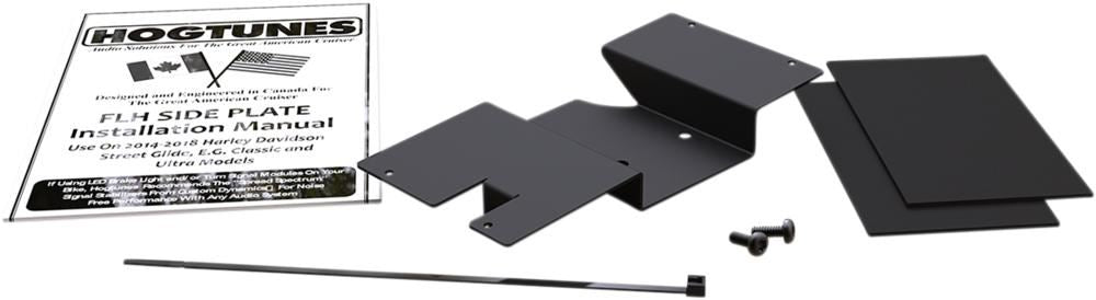 Hogtunes Wild Boar Side Plate Mount - FLH-SIDE-PLT-RM