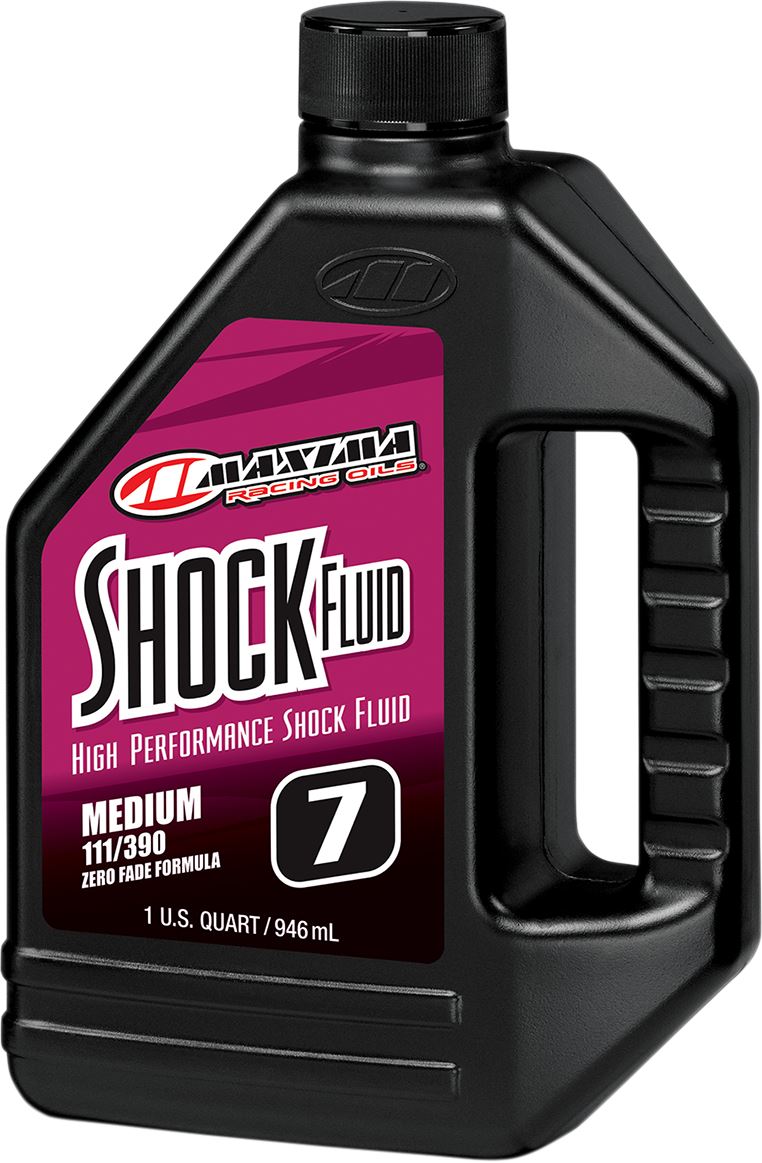 Maxima Shock Fluid Racing Medium 946 ml 32 Fl. Oz. Purple