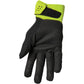 THOR Youth Spectrum MX Motorcross Gloves Black/Acid Yellow 2023 Model