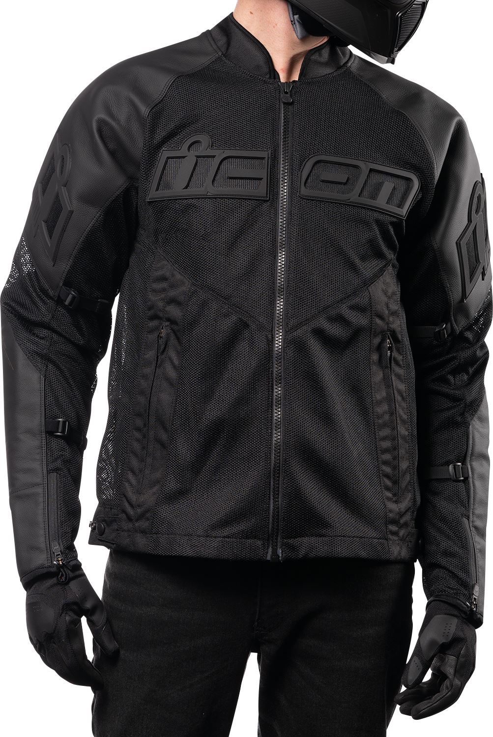 ICON Mesh AF™ Leather Motorcycle Jacket 2023 Model