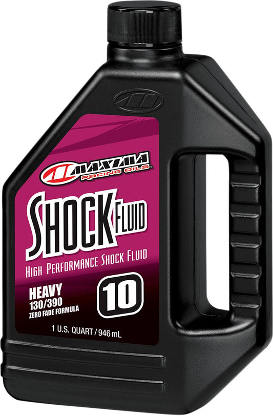 Maxima Shock Fluid Racing Heavy 946 ml 32 Fl. Oz. Clear