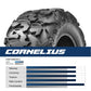 OBOR 25x10x12 6 Ply WU12 Cornelius E Marked Quad ATV Tyre