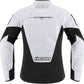 ICON Women's Mesh™ AF Motorcycle Jacket Black/White 2023 Model