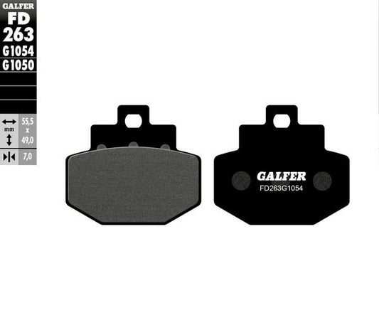 GALFER Brake Pad Semi-Sintered Metal FD263G1054