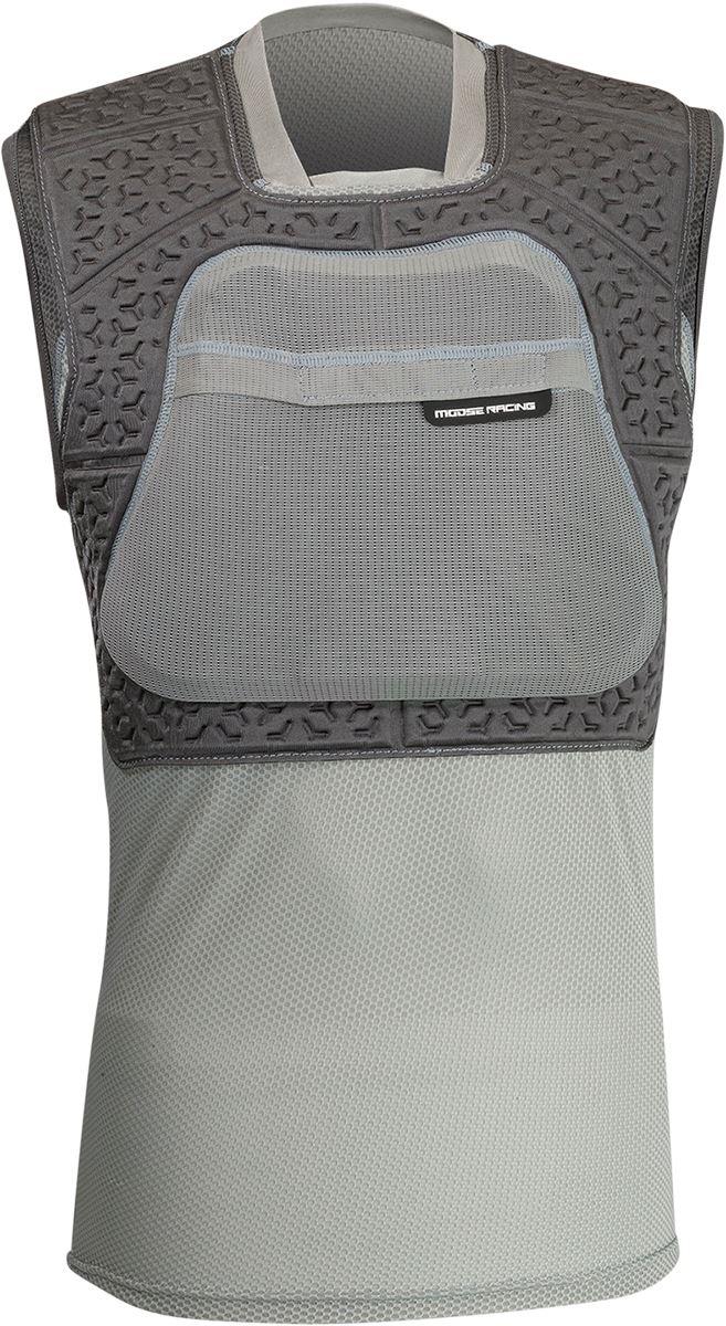MOOSE RACING XCR Guard MX Motorcross Vest Gray 2023 Models