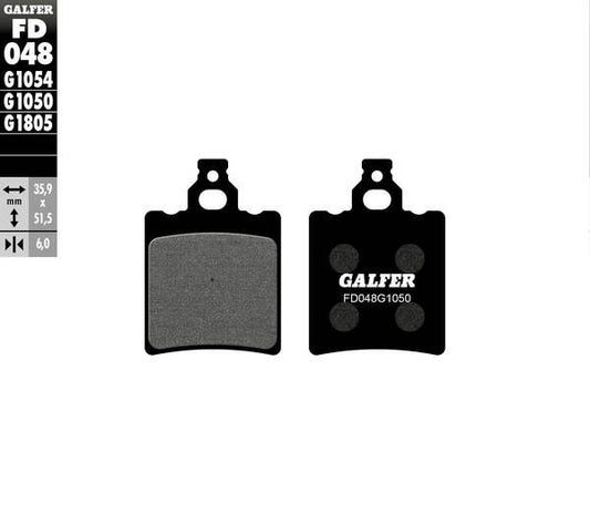 GALFER Brake Pad Street Organic Base FD048G1050