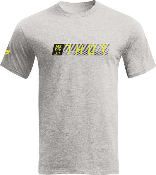 THOR Tech MX Motorcross T-Shirt Heather Gray 2023 Model
