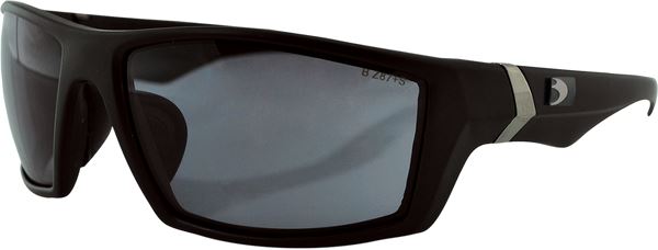 BOBSTER Whiskey Wrap Around Design Black Sunglasses EWHI002