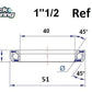 BLACK BEARING HB 40X51X6.5MM 36 /45 HB-D8
