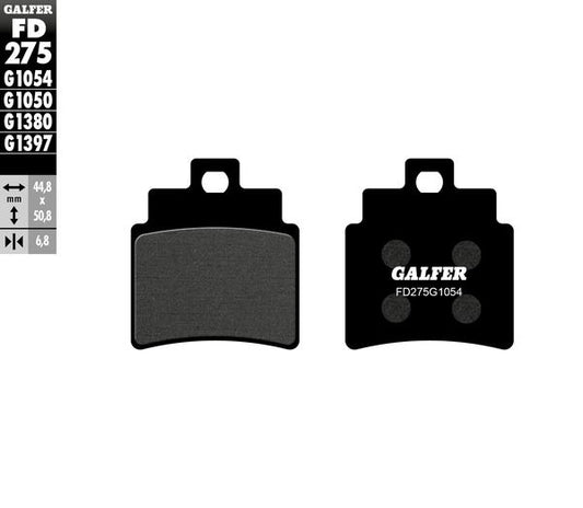 GALFER Brake Pad Semi-Sintered Metal FD275G1054