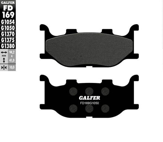 GALFER Brake Pad Street Organic Base FD169G1050