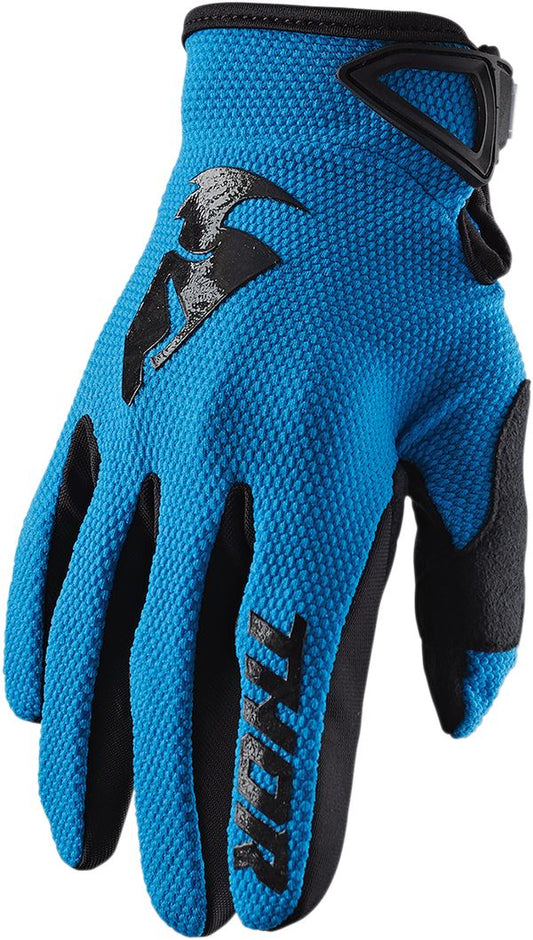 THOR Sector MX Motorcross Gloves Blue 2023 Model