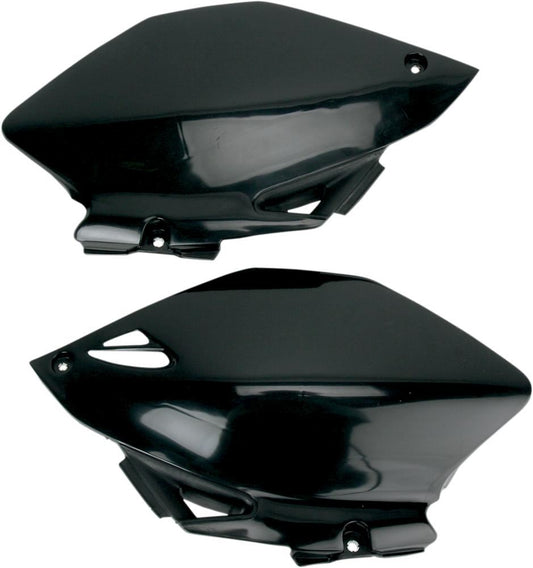 UFO SIDE PANELS YAMAHA YZ250/450F BLACK YA03883-001