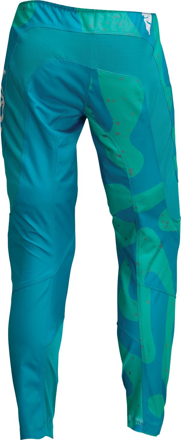 THOR Women's Sector Disguise MX Motorcross Pants Blue 2023 Model