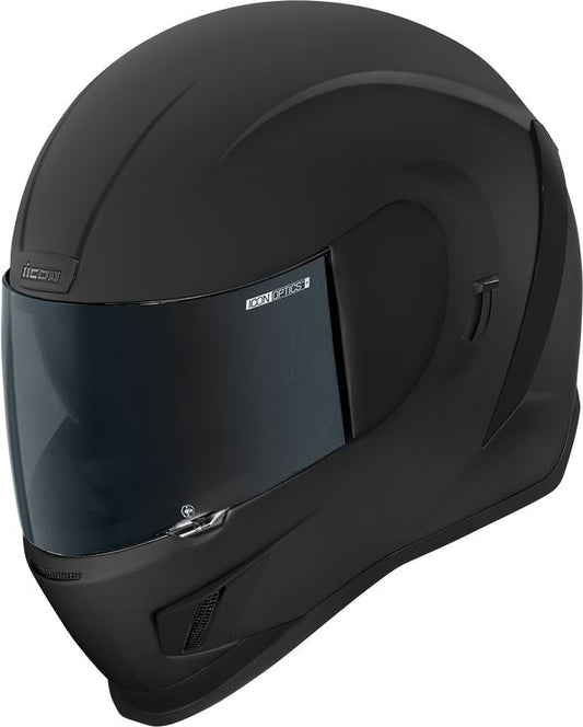 ICON Airform™ Dark Motorcycle Helmet Black - 2023 Model