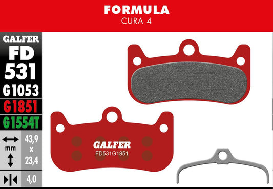 GALFER Brake Pad Bicycle FD531G1851