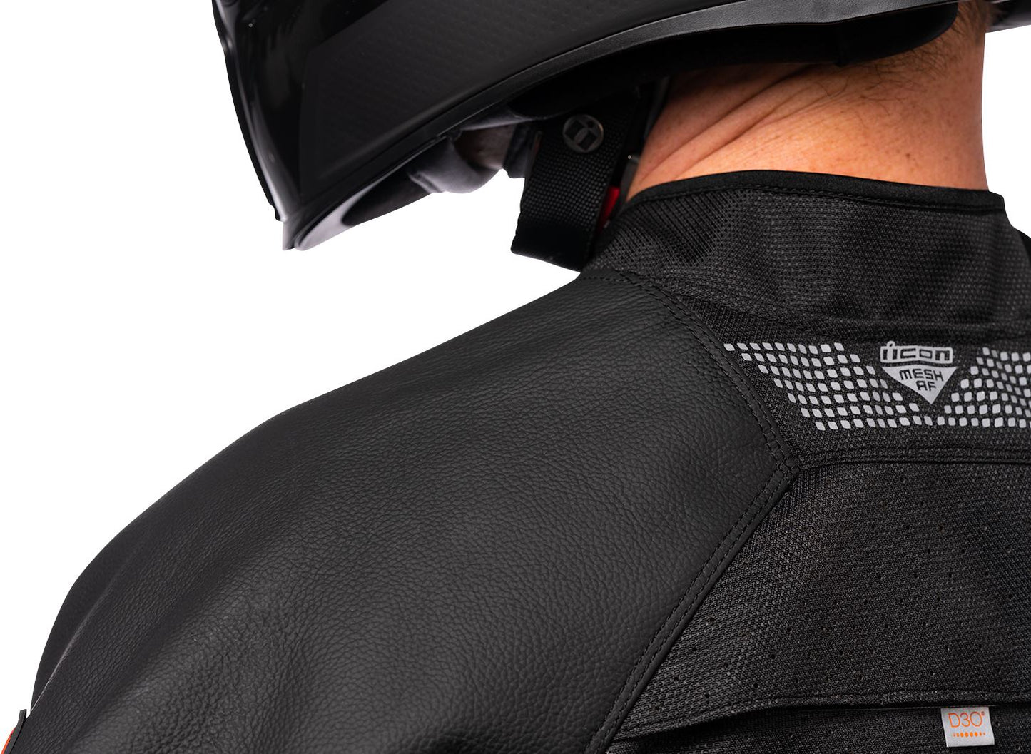 ICON Mesh AF™ Leather Motorcycle Jacket 2023 Model