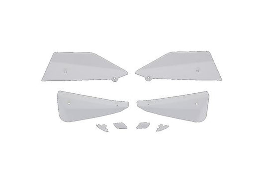 BARKBUSTERS MTB Deflector & Plug Set White B-084-WH