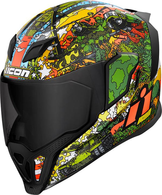 ICON Airflite™ GP23 Motorcycle Helmet Green - 2023 Model